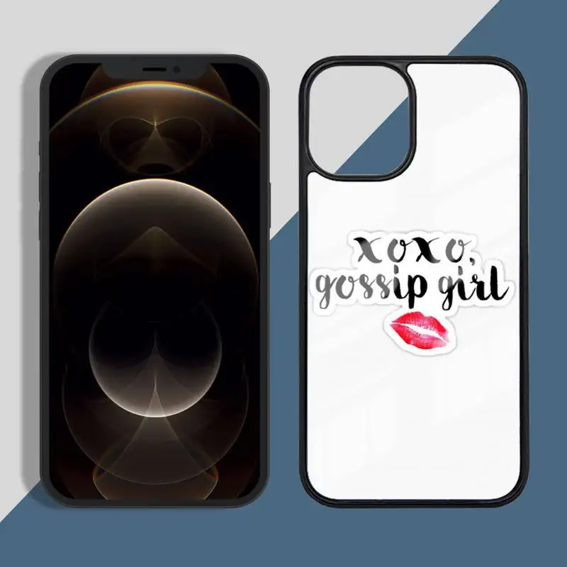 

TV Gossip Girl Phone Case PC for iPhone 11 12 pro XS MAX 8 7 6 6S Plus X 5S SE 2020 XR