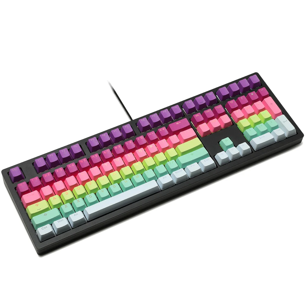 Колпачки для ключей taihao pbt double shot игр diy механические колпачки клавиатуры с