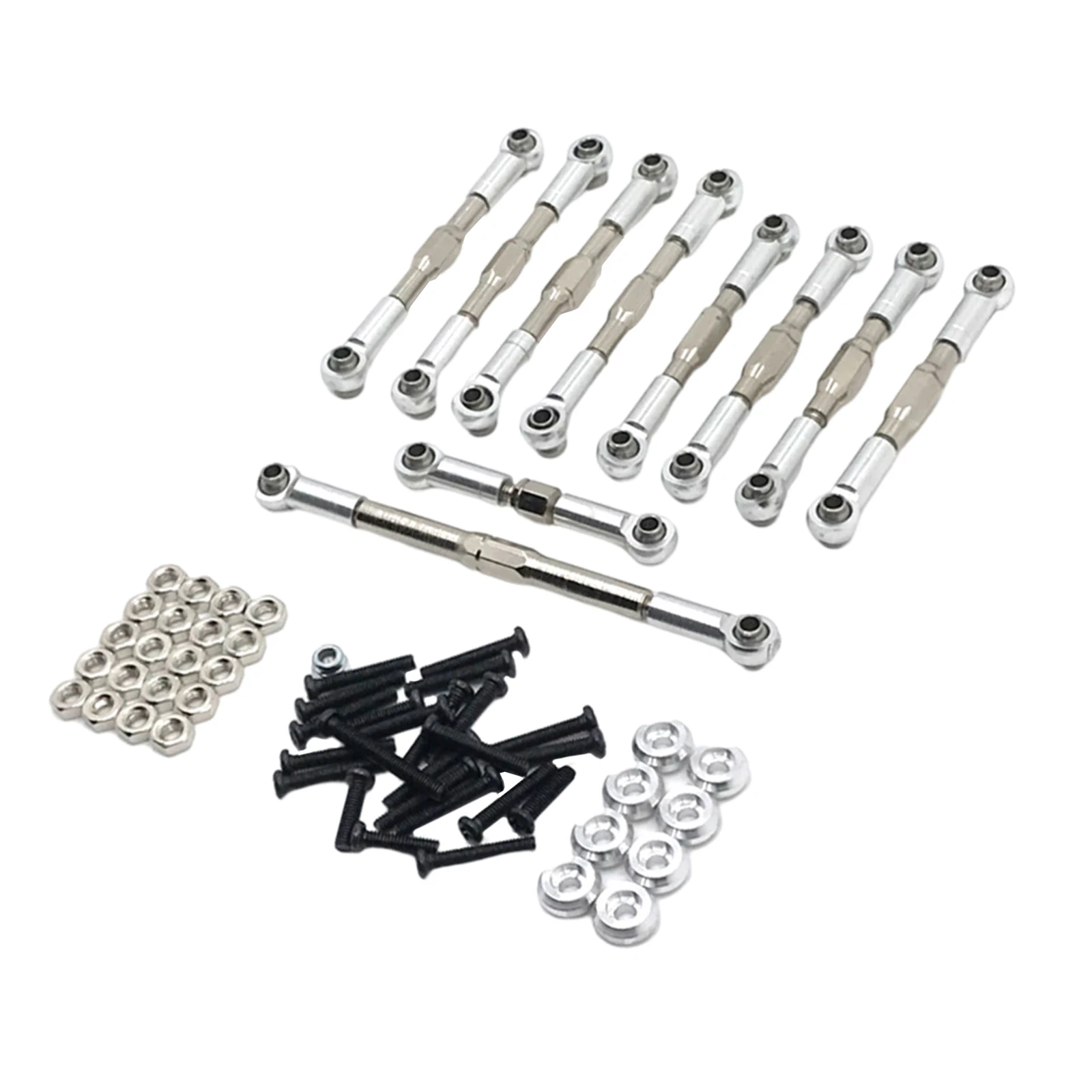 

Adjustable Steering Rod for Henglong FY JJRC WPL 1/16 RC Car Buggy Truck