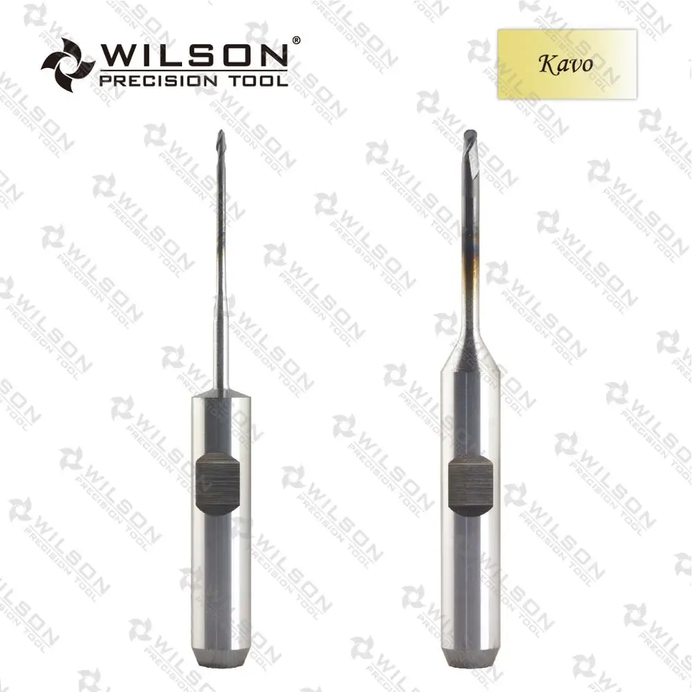 

WilsonDental Milling Burs fit for Kavo Machines-Cutting Zirconia- Overall Length 53mm