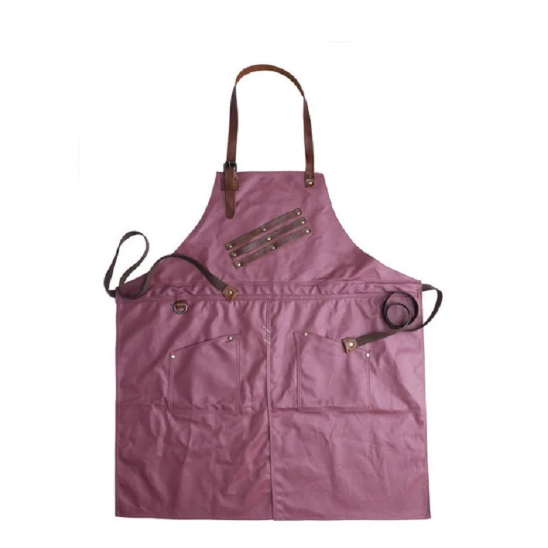 A003 новый брезентовый фартук бариста супермаркера шеф-повара униформа для