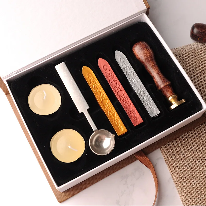 Горячая Распродажа Набор восковых штампов письмо благословение вампир