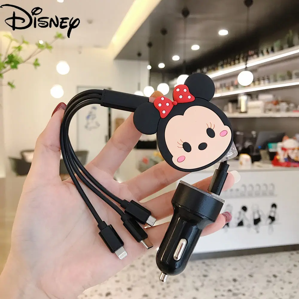 Кабель для передачи данных с Микки Маусом из мультфильма Disney быстрая зарядка Apple
