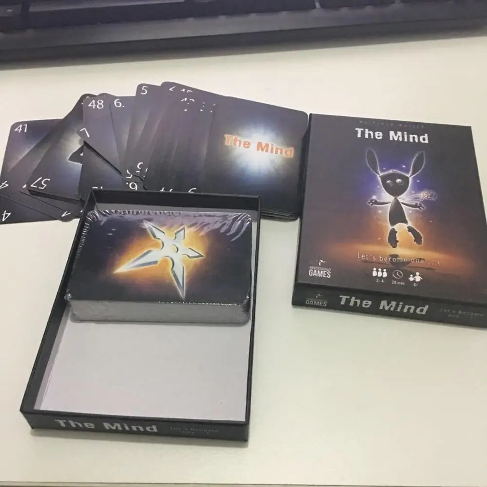 Карты пазлы The Mind для вечерние командные игры интерактивные игрушки взрослых и