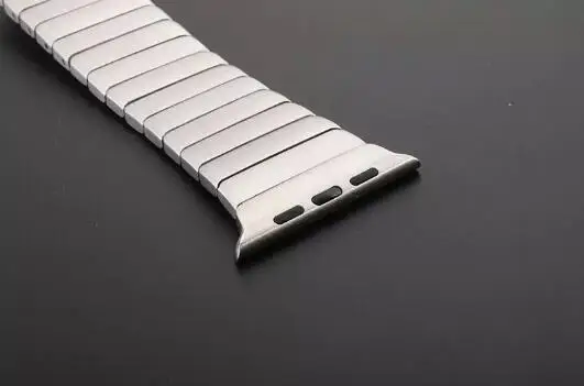 Серебристый Металлическая пряжка из нержавеющей стали для Iwatch серии 4 3 2 1 для Apple Watch ремешок 38 мм 40 мм 42 мм 44 мм ремешок - Цвет ремешка: Серебристый