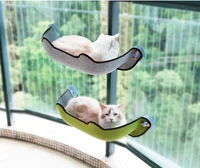 cat bed pet cat hammock bed warm soft mounted window cat lounger suction cup hanging bed mat shelf sleeping bed house for katten