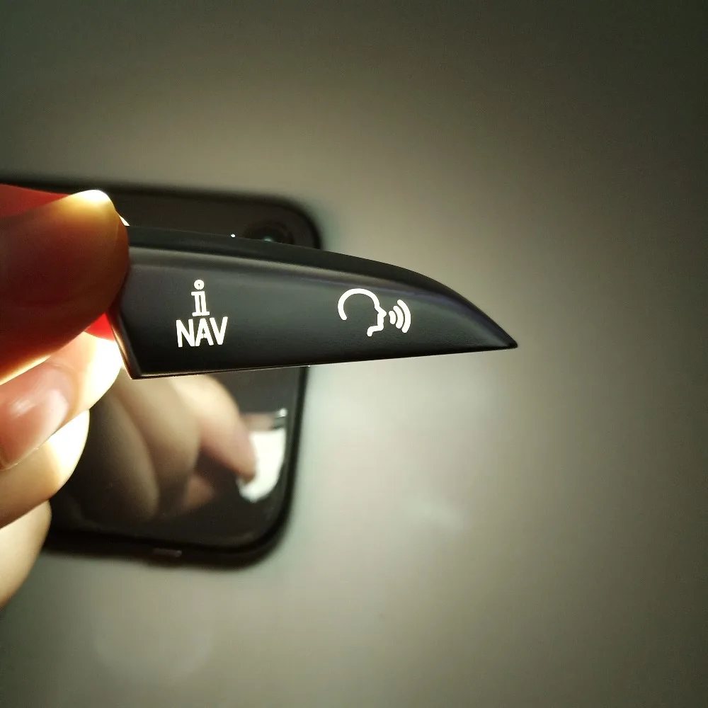 

Chrome ABS Steering Wheel Buttons Sequins Decoration Cover Trim For Audi A3 8V A4 B8 B9 Q3 Q5 A1 A5 A6 A7 Car Accessories