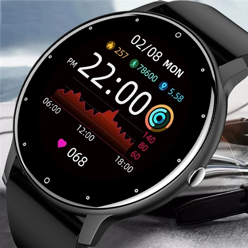 

ZL02 ZL02D Smart Watch Men Touch Screen Bluetooth IP67 Fitness Tracker Women Smartwatch Sleep Heart Rate Monitor For Android ios