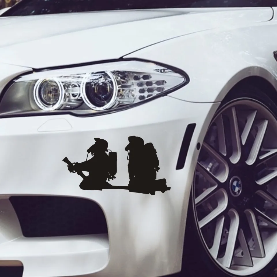 9 1*17 см наклейка на тело автомобиля забавная крутая 3D Автомобильная мультяшная