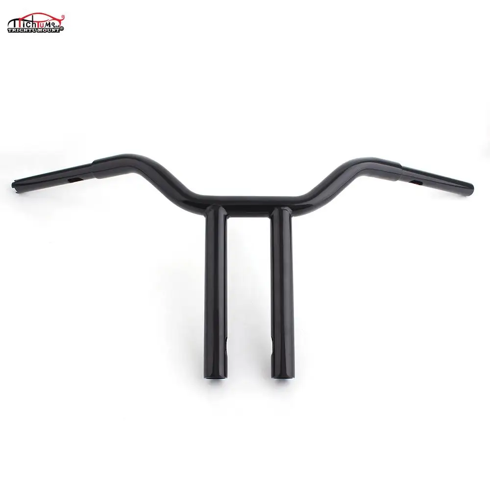 Руль мотоциклетный с Т-образным креплением 12/14 дюймов для Harley Sportster XL883 XL1200 X48 Dyna Low