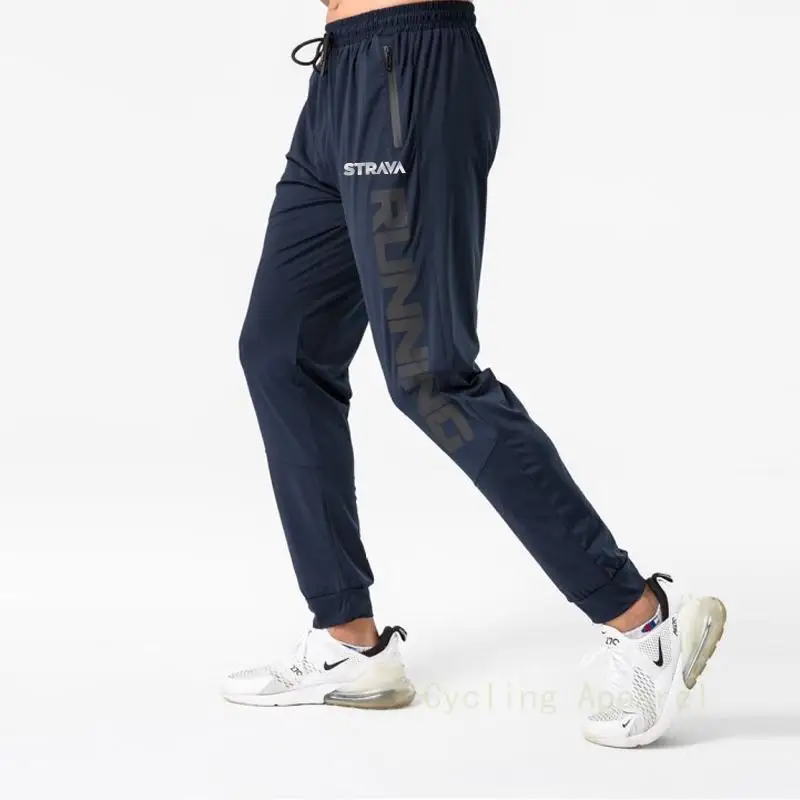 

Breathable Mtb Pants Strava Men's Cycling Pants Elastic Waist Outdoor Sport Trousers for Men Fashion Motocross Cycling Pants