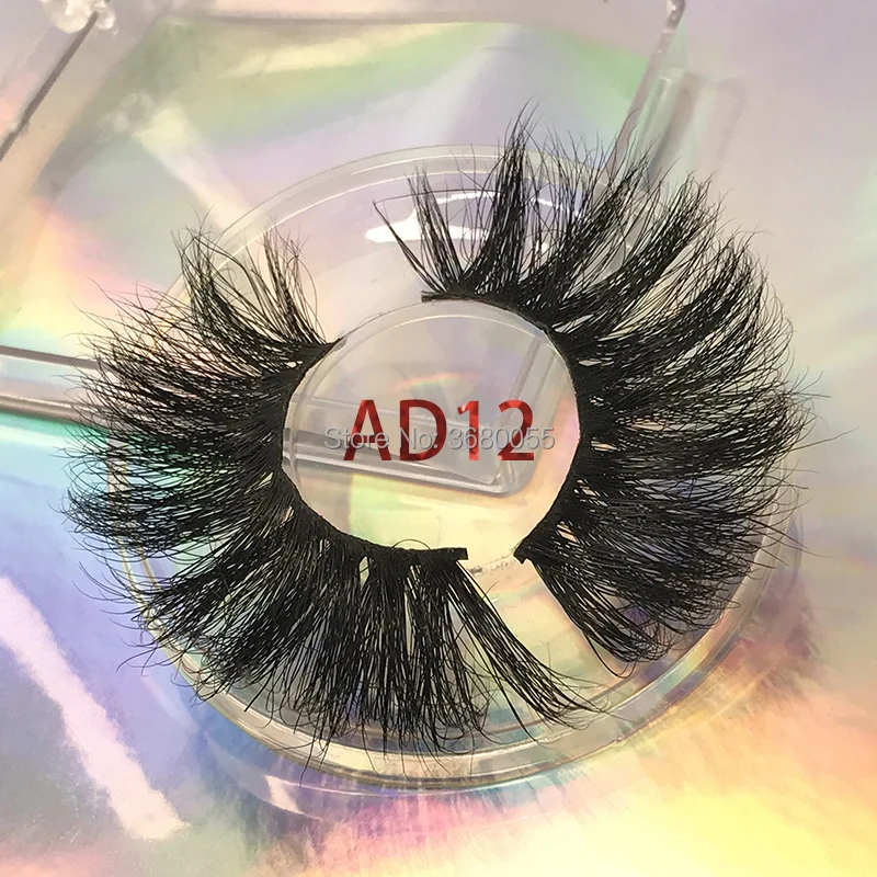 Free custom Logo 25mm lashes 30/50/100/200 Pairs Wholesale Glitter Paper Square case packaging Label Makeup Box Mink Lashes | Красота и