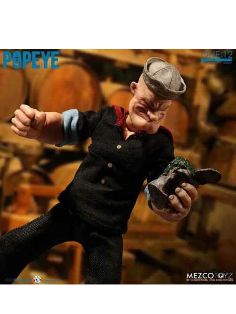 Коллективная экшн-фигурка матросца 1/12 Mezco Toyz Popeye | Игрушки и хобби