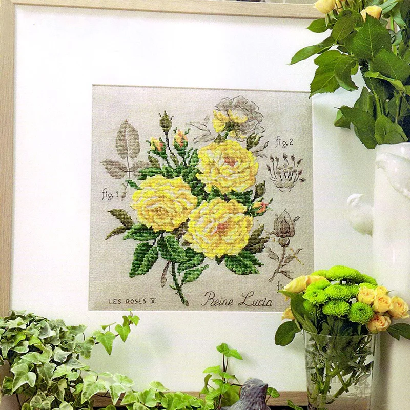 

ZZ1882 Decoration Home Decor New Arrival Homfun Craft Christmas Cross Stich Set NO Hoop Counted DIY Cross Stitch Kit Painting