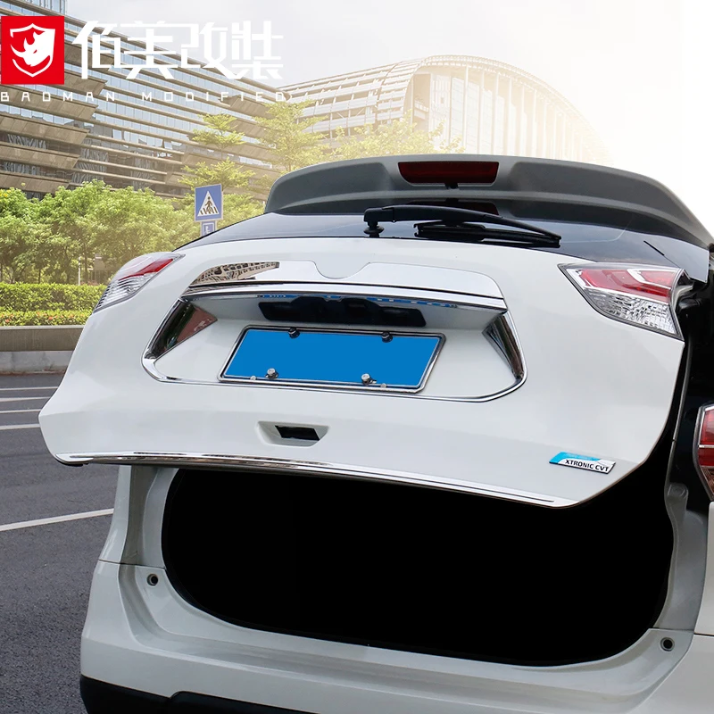 Нижняя крышка задней двери молдинг отделка из нержавеющей стали автомобильные