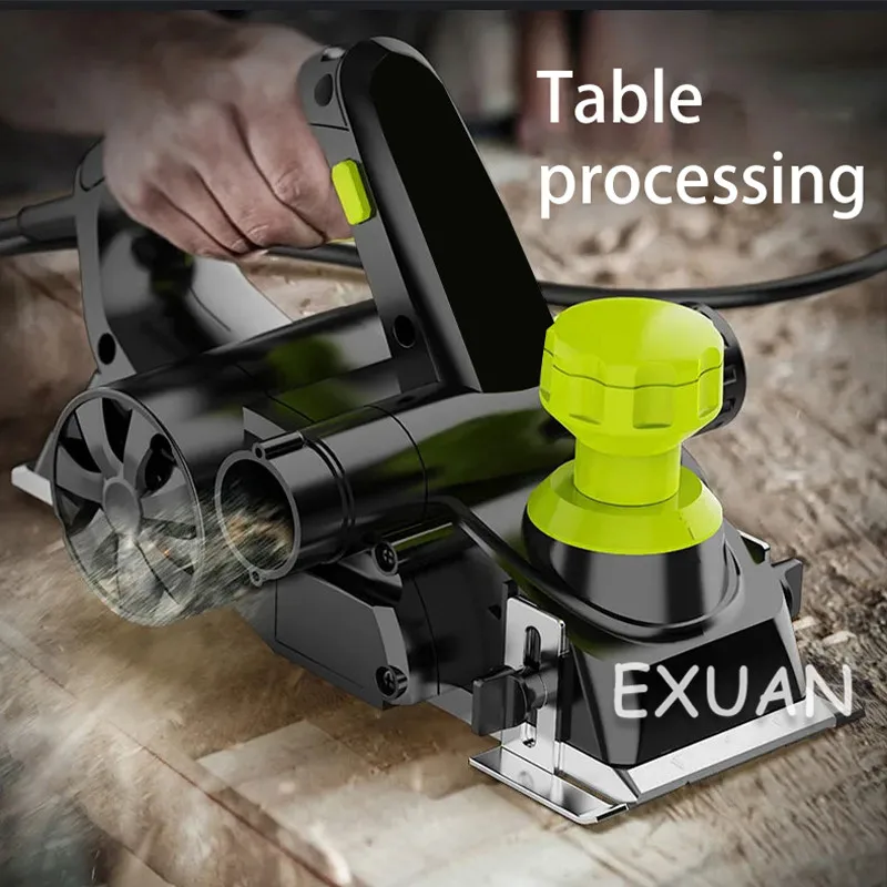 

Woodworking electric planer multifunctional household small portable planer freely adjustable planing depth precise planing