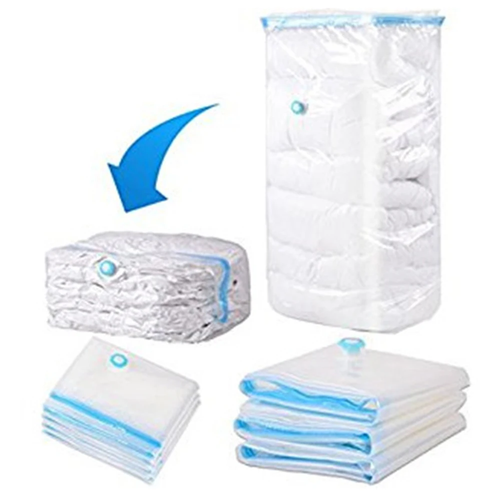 Вакуумный мешок для одежды вместительный домашний компрессионный одеял