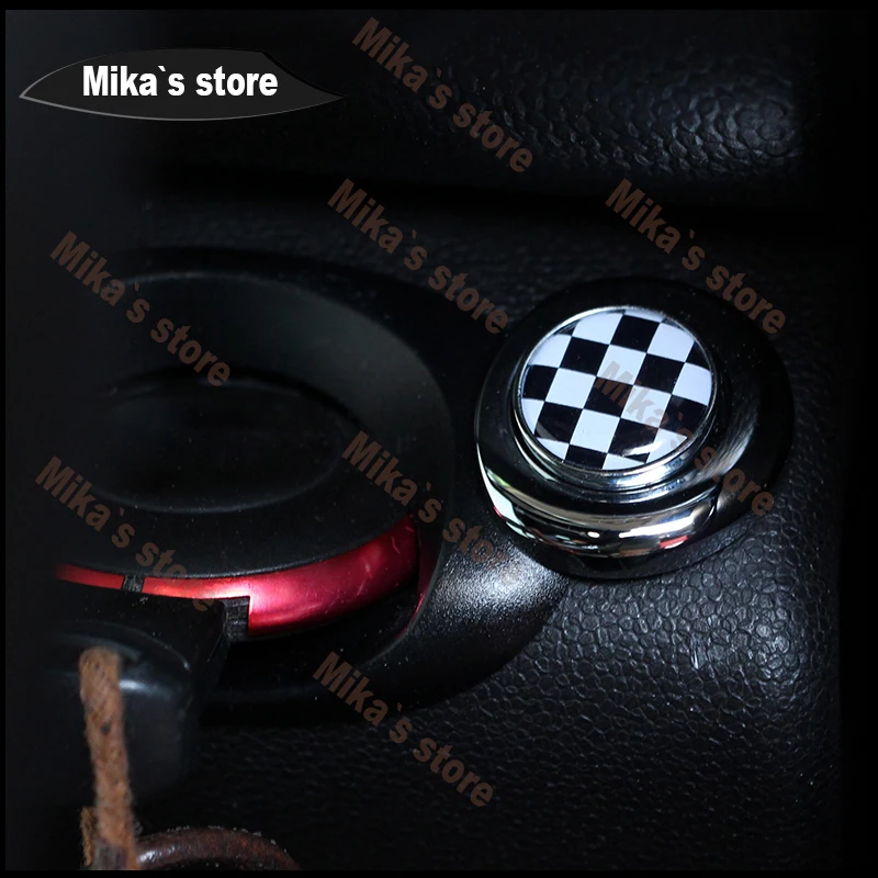 Для Mini Cooper R55 R56 R57 R60 Countryman автомобиля кнопка запуска наклейки украшения