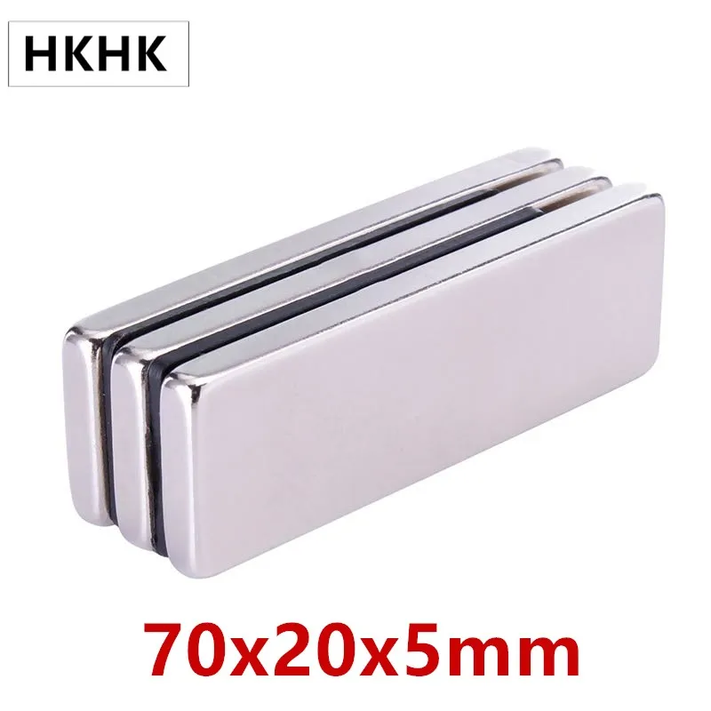 Мощный Неодимовый магнит 1 5 P 70x20x5 мм мм|Магнитные материалы| |