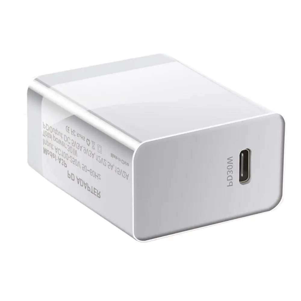 Grwibeou PD Charger 30W USB Type C Fast Charging for Phone 8 11 QC3.0 Quick Charge 4.0 3.0 QC | Электроника