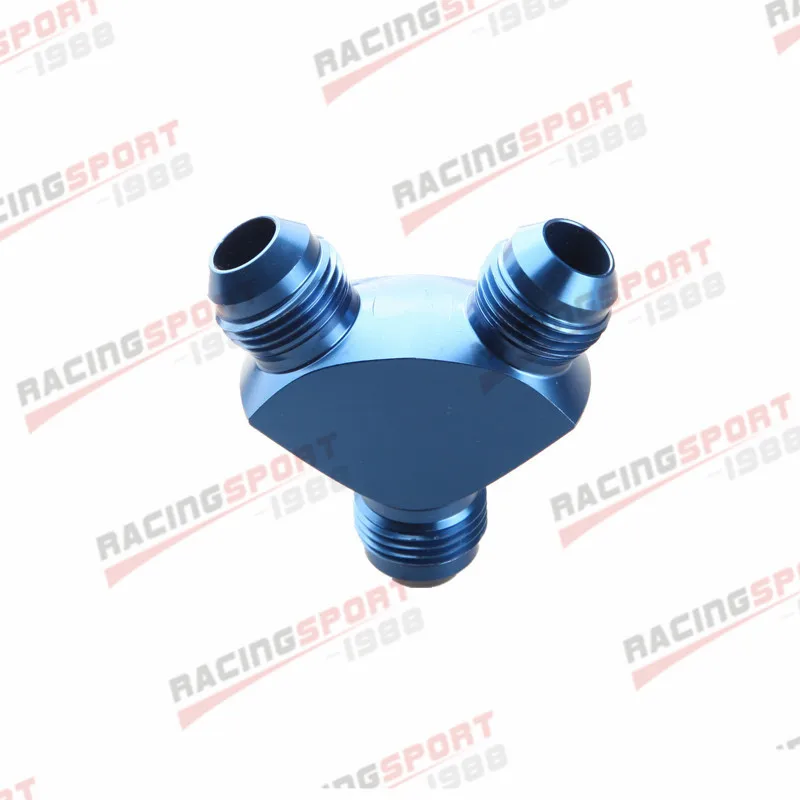 10AN AN 10 AN10 Y Блок адаптер фитинги черный/синий|adapter fitting|an 10an fittings black |