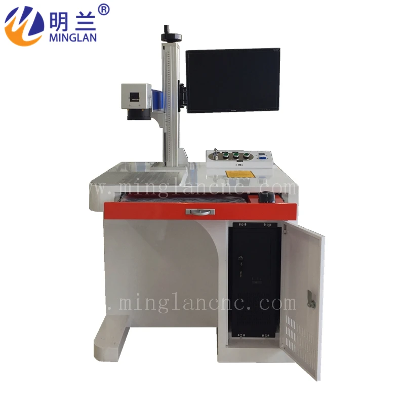 High quality 20W 30W 50W 100W Fiber Laser Marking Machine for metal and non-metal