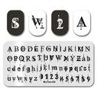 2021 новейший маникюрный штамп MouTeen036, координатные буквы, штрих-код, штамп для ногтей, набор для маникюра, штамп для нейл-арта