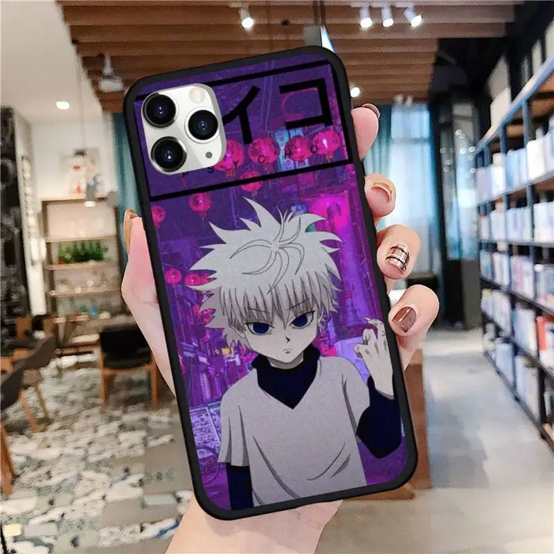 

Anime Hunter x Hunters Cover Phone Case for iPhone 11 12 mini pro XS MAX 8 7 Plus X XS XR