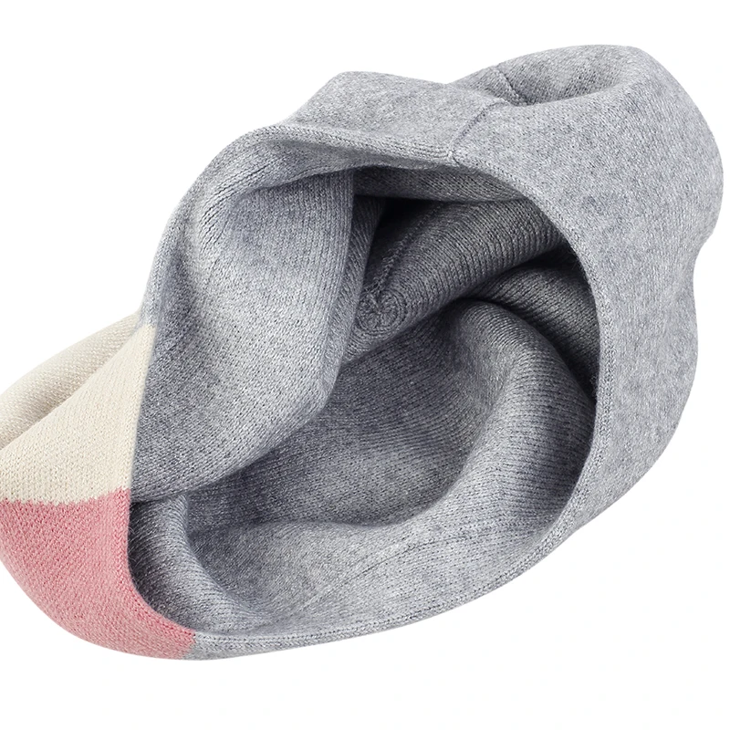 Geebro Женская модная кашемировая шапка для женщин Зимняя плоская шерстяные