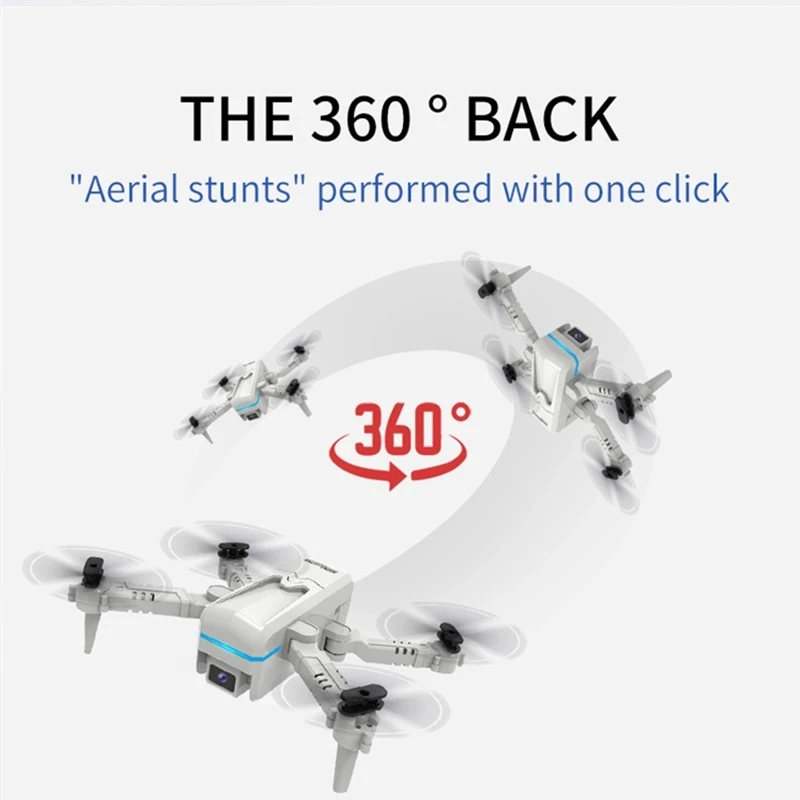 

2021 New H6 Mini Drone 4k HD Dual Camera FPV WiFi Real-Time Transmission Foldable Quadcopter RC Drones Toy For Children'S Toys