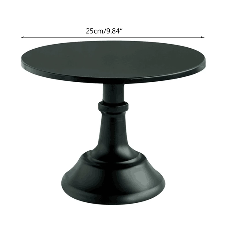 

Elegant Round Pedestal Dessert Table High Tray Cake Stand Holder Cupcake Display 85LA