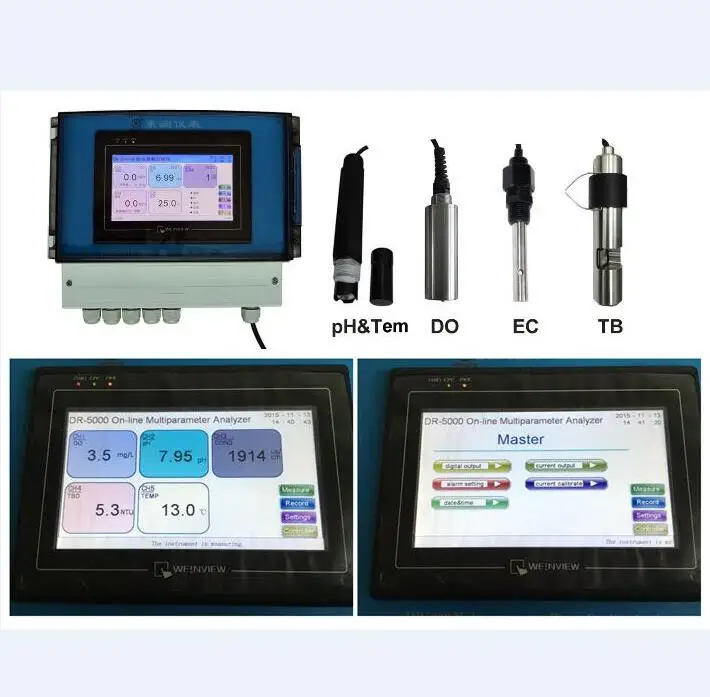 

ph tds orp salinity water analysis equipment multi-parameter water quality analyzer