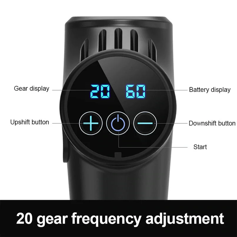 Беспроводное перезаряжаемое устройство для стимуляции мышц глубокого массажа