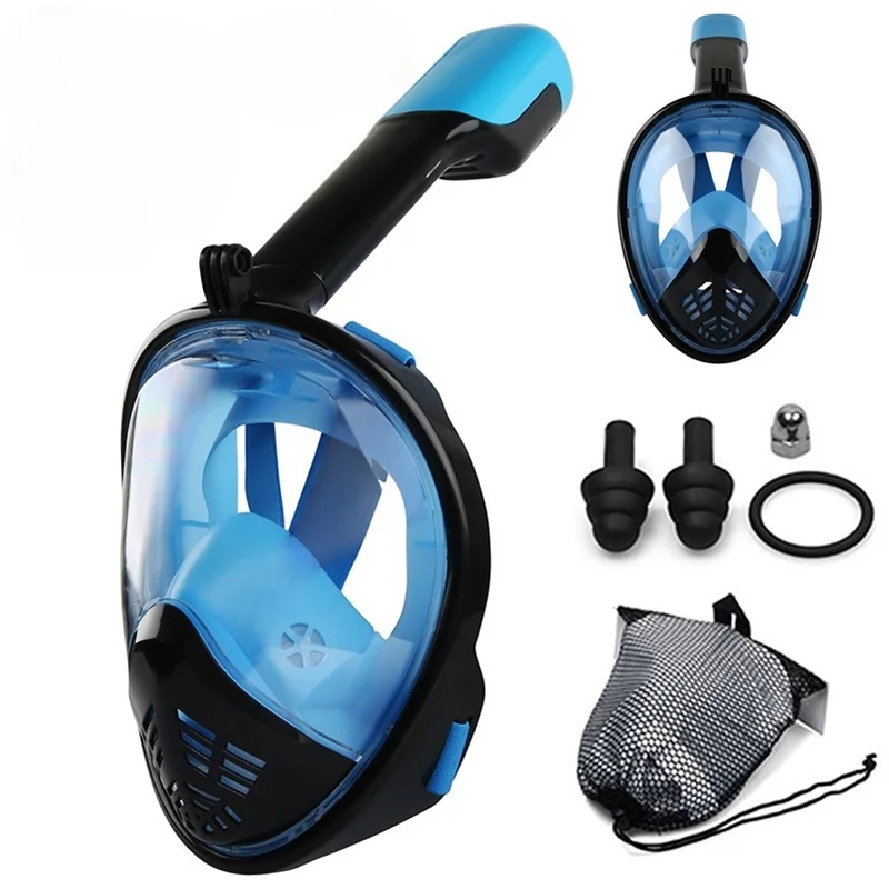 Маска для подводного плавания на все лицо незапотевающая маска детей и взрослых