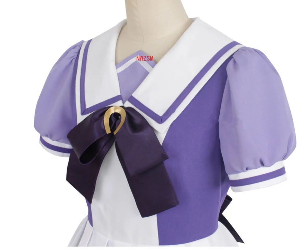 

Anime Uma Musume Pretty Derby Cosplay Costume Toukai Teiou School Uniform Gold Ship Special Week Cosplay Lolita Sailor Dress