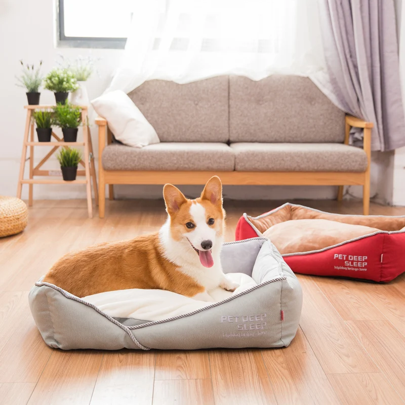 Hipidog кровать для домашних животных флисовая мягкая прочная супер теплое моющееся