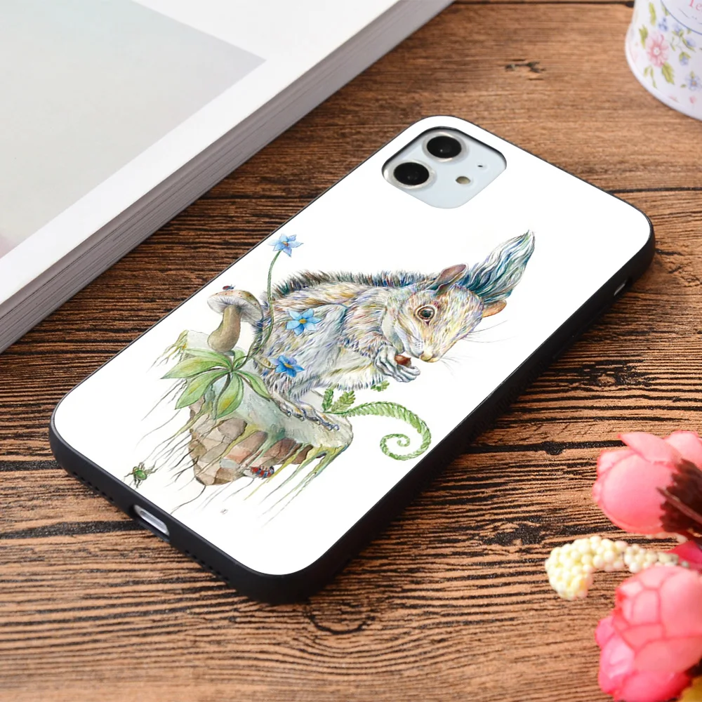 

For iPhone Squirrel Soft TPU border Apple iPhone Case