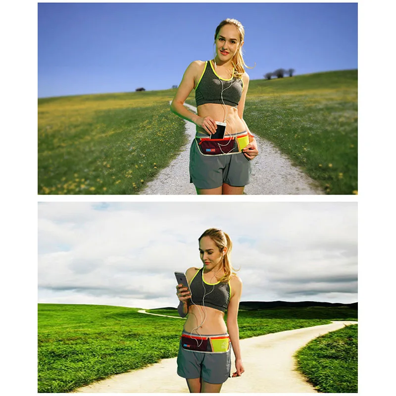 Running Reizen Taille Pocket Jogging Vrouwen Pack Pouch Riem Tas Mannen Purse Mobiele Telefoon Camping Wandelen | Багаж и сумки