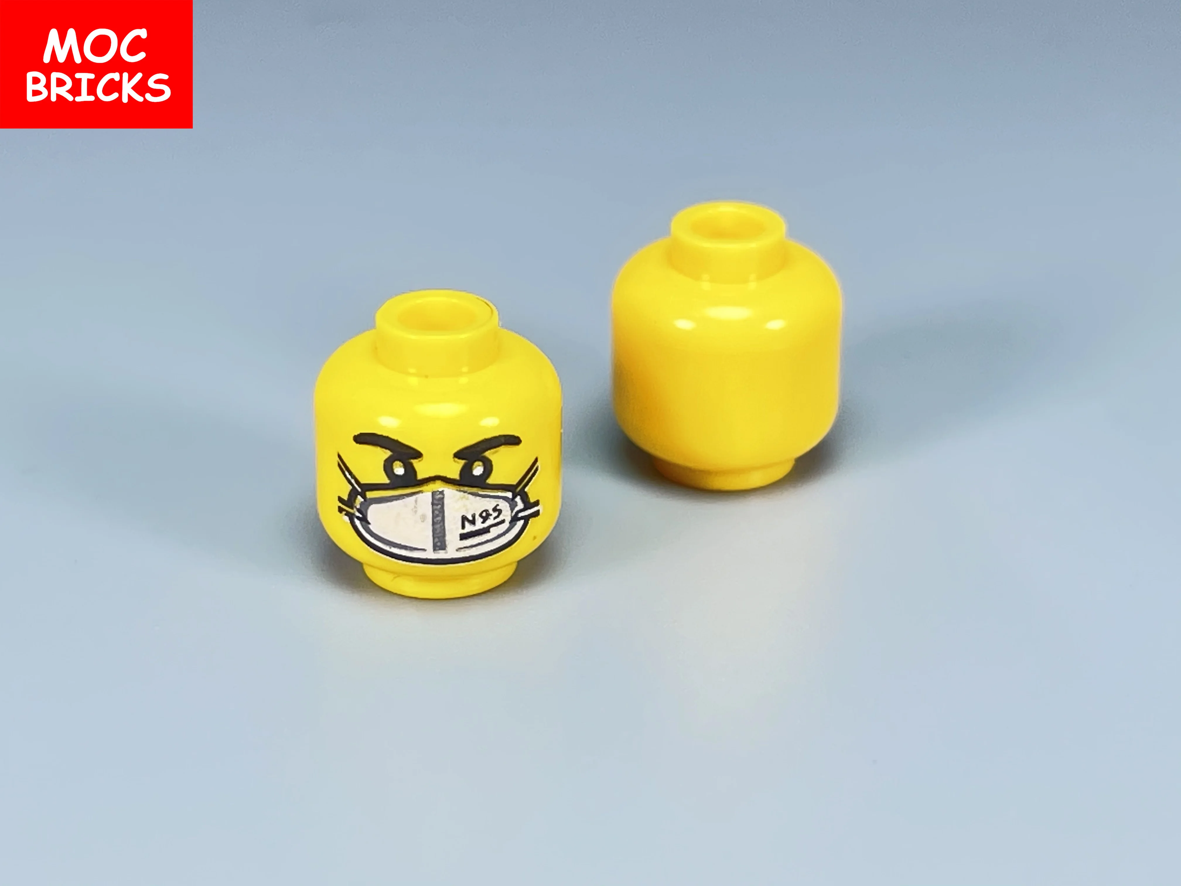 10 шт./лот MOC кирпичи новые мальчики и девочки лицо выражение фигурки голова DIY мини