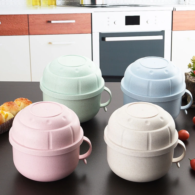 Ланч бокс тепловой пшеничной соломы посуда для хранения еды детей пикника