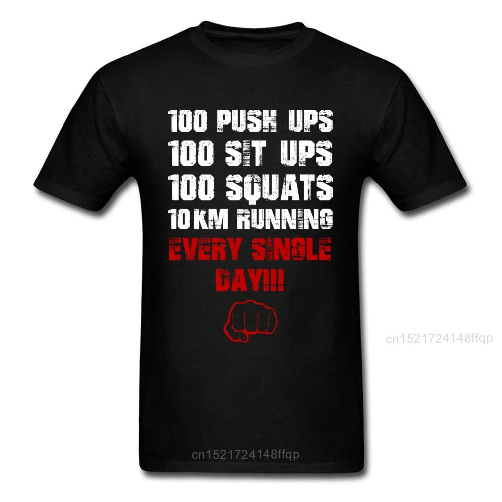 Футболка для ежедневной тренировки Мужская черная футболка с надписью One Punch Man