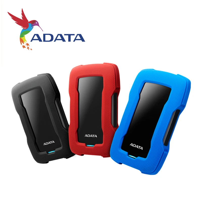 Внешний жесткий диск ADATA HD330 1 ТБ/2 ТБ/4 ТБ/5 ТБ USB 3 2 кабель Gen1 руководство по быстрому