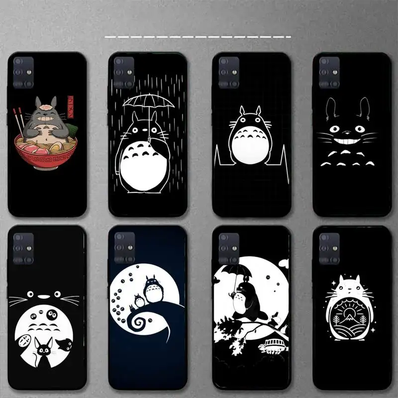 

Cute Totoro Miyazaki Anime Phone Case for Huawei Y7 Y9 Y6 Y5 Y8 Y8S Y8P nove 3 4 5 6 7 pro 2018 2019 5g se Fundas cover
