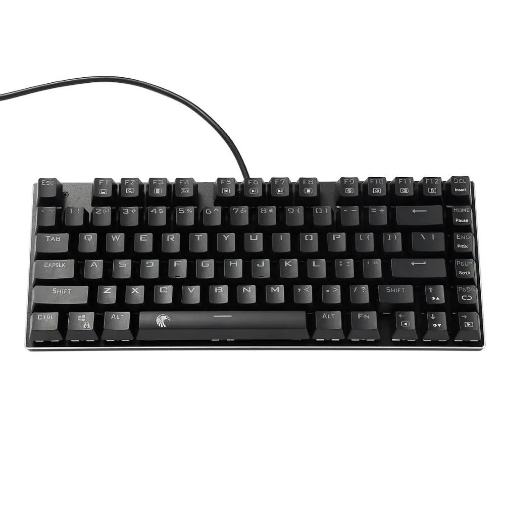 Z88 TKL механическая клавиатура линейный красный выключатель светодиодный Радуга