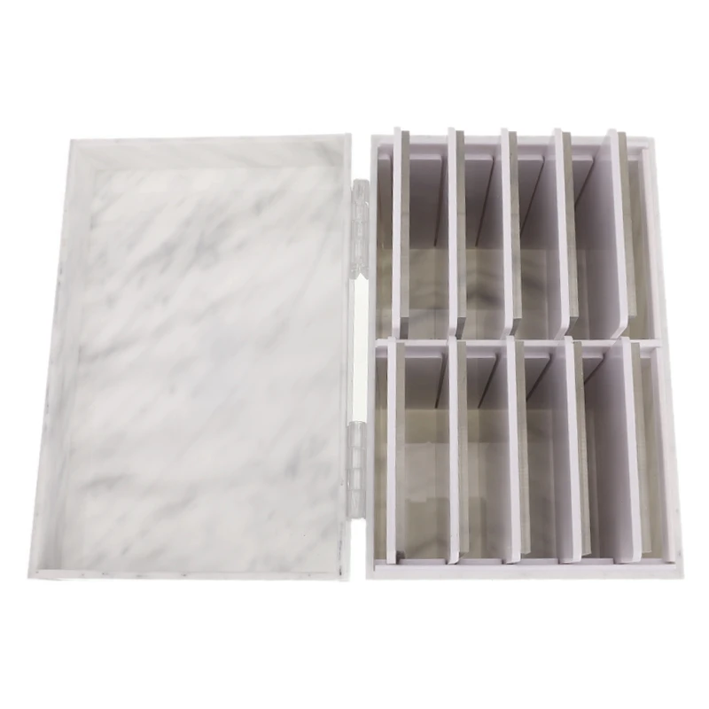 

HOT SALE Grafting Eyelashes Storage Box Acrylic Pallet Lash Holder Individual Display Stand Makeup Cosmetics Eyelash Extension