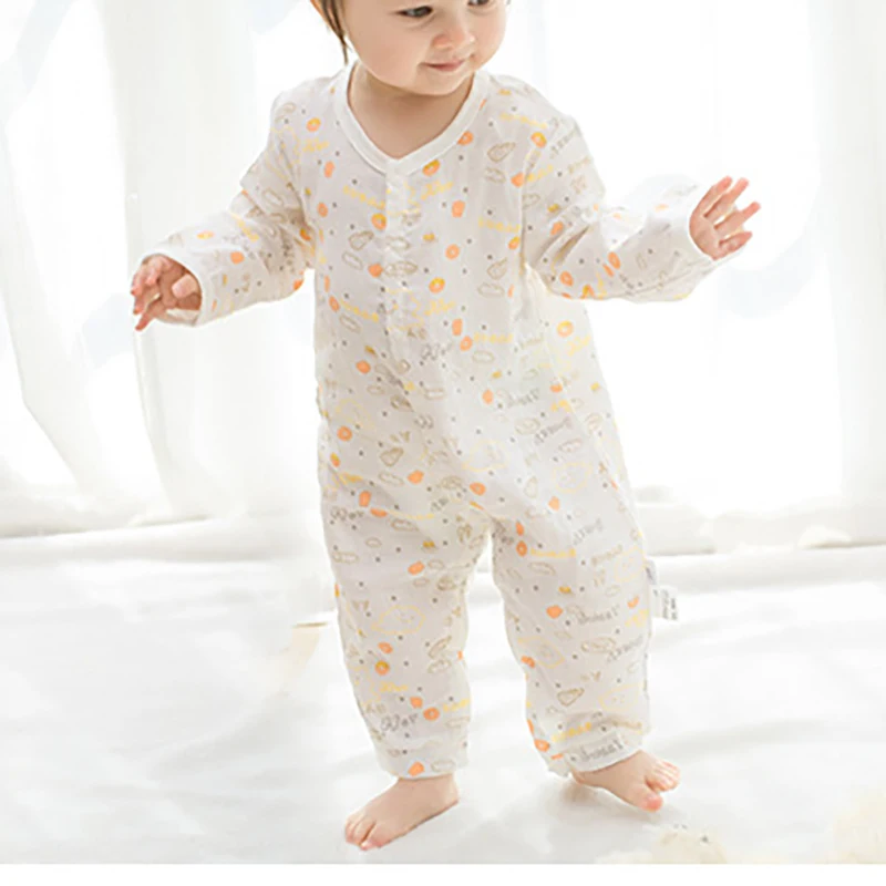 Женский комбинезон для сна Детская Пижама спальный мешок малышей хлопковые