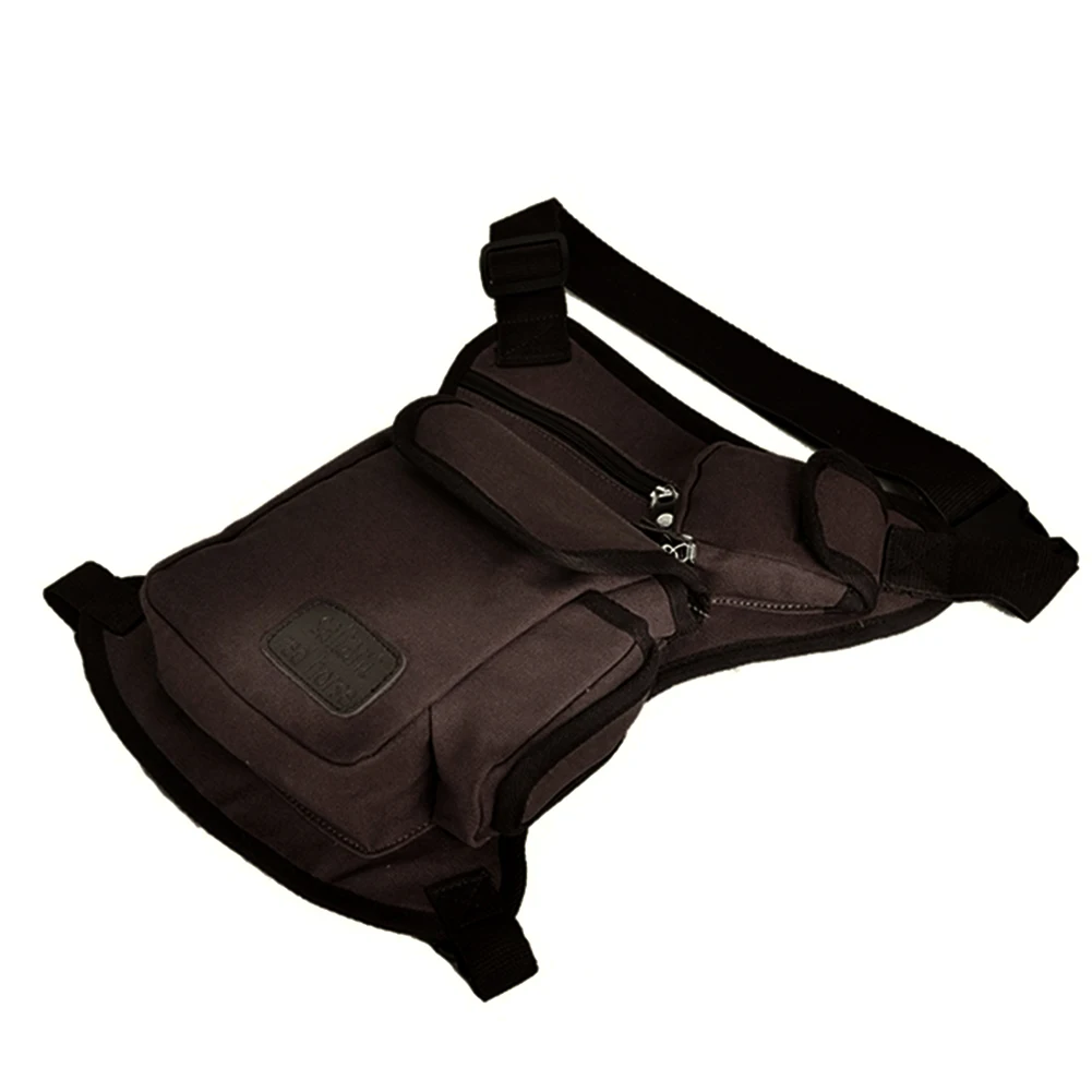 Мужской холщовый поясной кошелек мотоциклетный мессенджер через плечо сумочка
