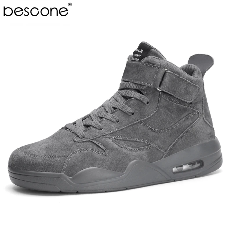 BESCONE/мужские высокие модные кроссовки Повседневная баскетбольная спортивная