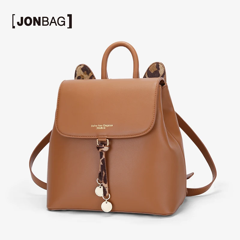 Рюкзак JONBAG женская сумка модная Вместительная дорожная для колледжа 2020 | Багаж и