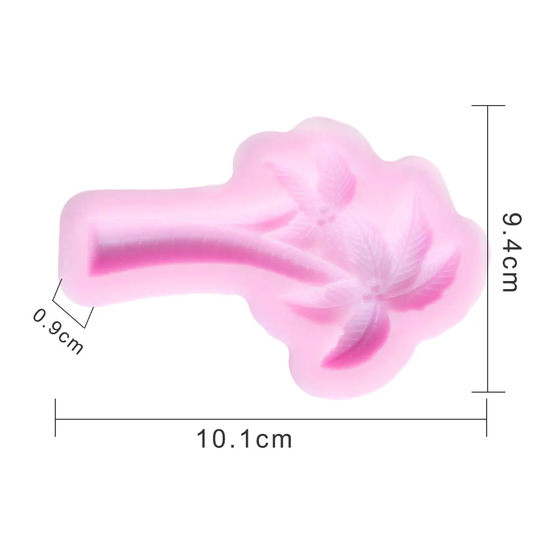Новая тропическая тема банановое дерево силиконовая форма для торта помадка